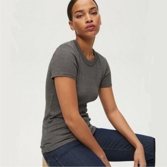 Michael Stars for Anthropologie Shine Tee Size OS - Picture 3 of 13